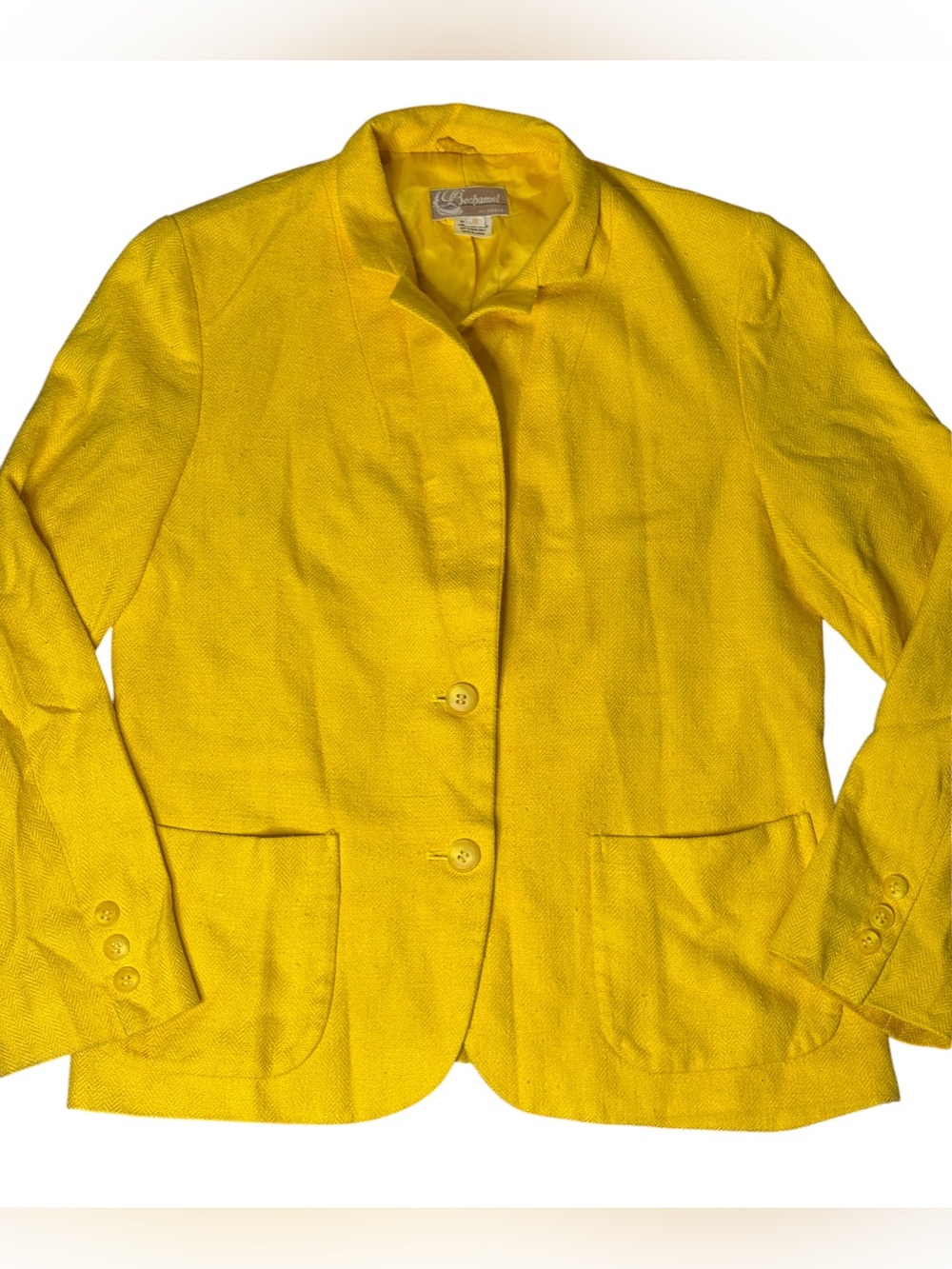 Vintage Fashion House Sanyo 100% Silk Blazer